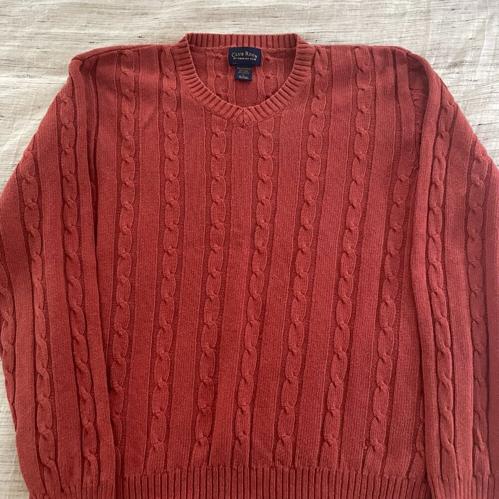 Club Room Cable Knit Sweater